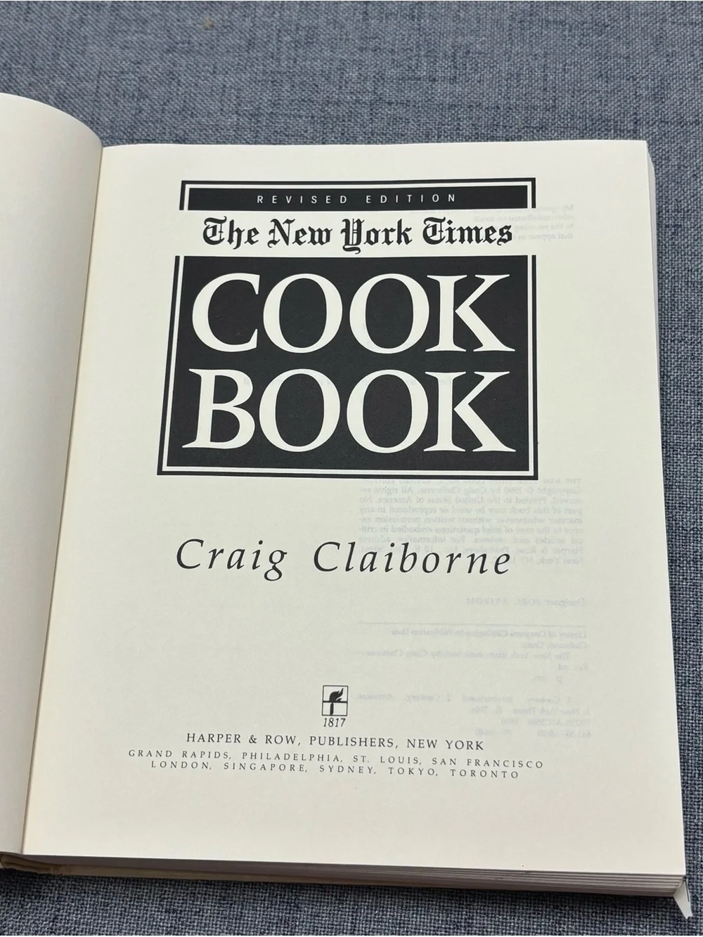 Cookbook - Cream Hardcover